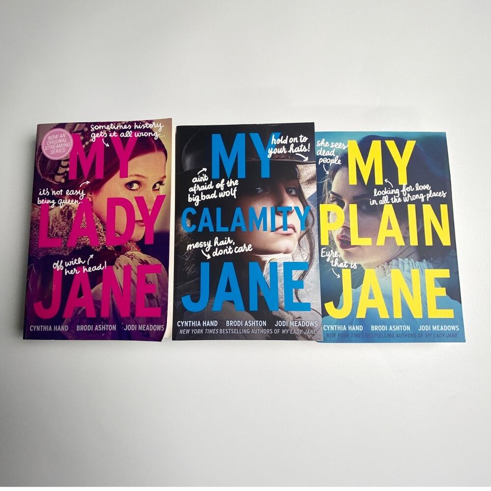 The Lady Janies Paperback Book Lot of 3 YA Fantasy